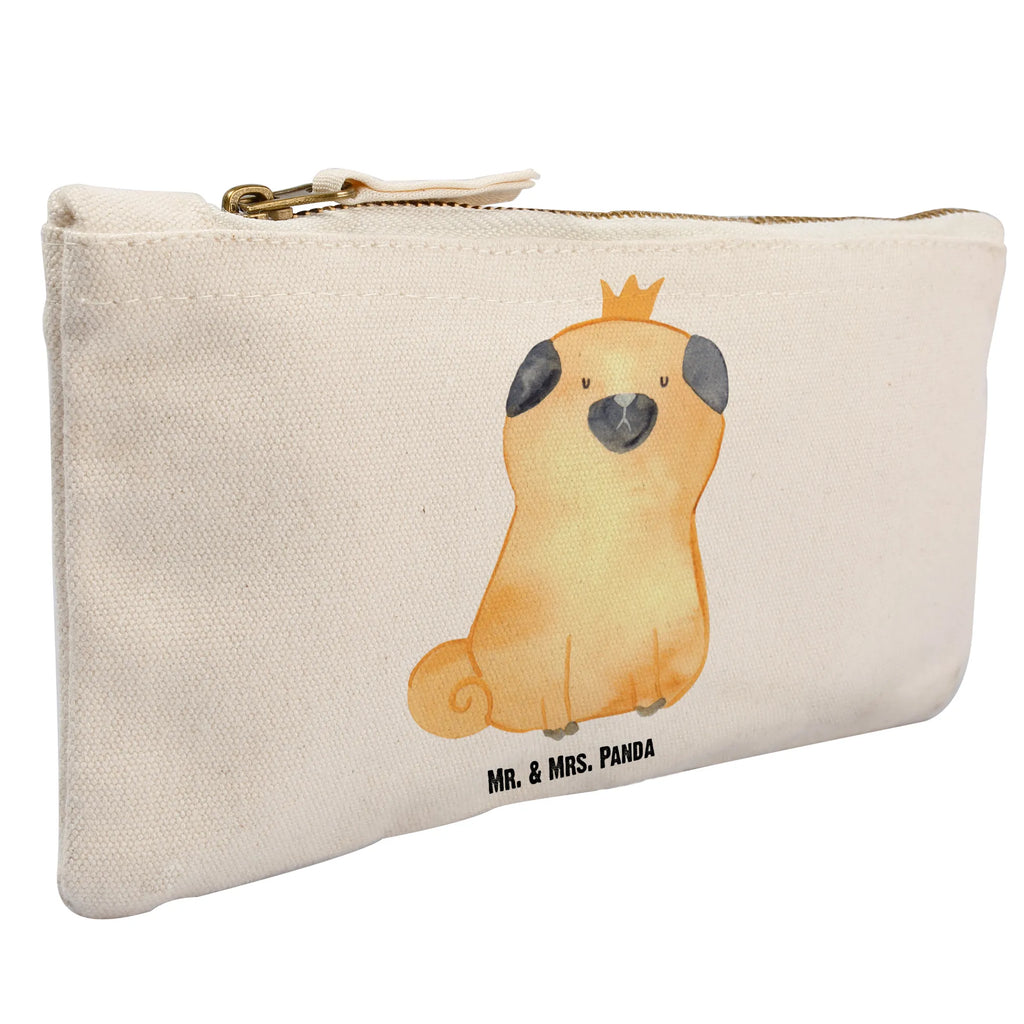 torebka na makijaż mops korona Kulturbeutel, beauty tasche, pinsel tasche, Schlampermäppchen, Federmappe, Schminkbeutel, Kosmetiktasche, toiletry bag, Kosmetikbeutel, Waschtasche, Etui, aufbewahrungsbeutel, beauty case, Schminktasche, Mäppchen, aufbewahrungstasche, Waschbeutel, Stiftemäppchen, pencil case, Schminktäschchen, utensilientasche, Kulturtasche, kosmetiktäschchen, Sprüche, Hunderasse, Tierliebhaber, Haustier, Hundemotiv, Hund, Hundebesitzer, Lustig, Mops, Hundebesitzer. Spruch, Allergisch, Kinderlos, Hausregel