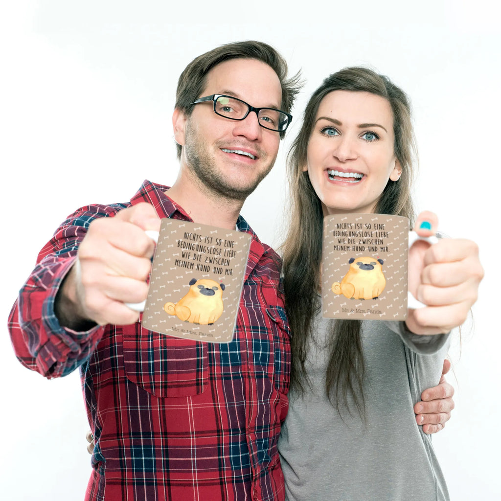 Kubek Mops Keramiktasse, Tasse mit Zitaten, Tasse, Bürotasse, Teetasse, Tasse mit Motiven, Geschenktasse, Porzellantasse, Kaffeetasse, Hund, Hundemotiv, Haustier, Hunderasse, Tierliebhaber, Hundebesitzer, Sprüche, Hundeliebe, Liebe, Mops