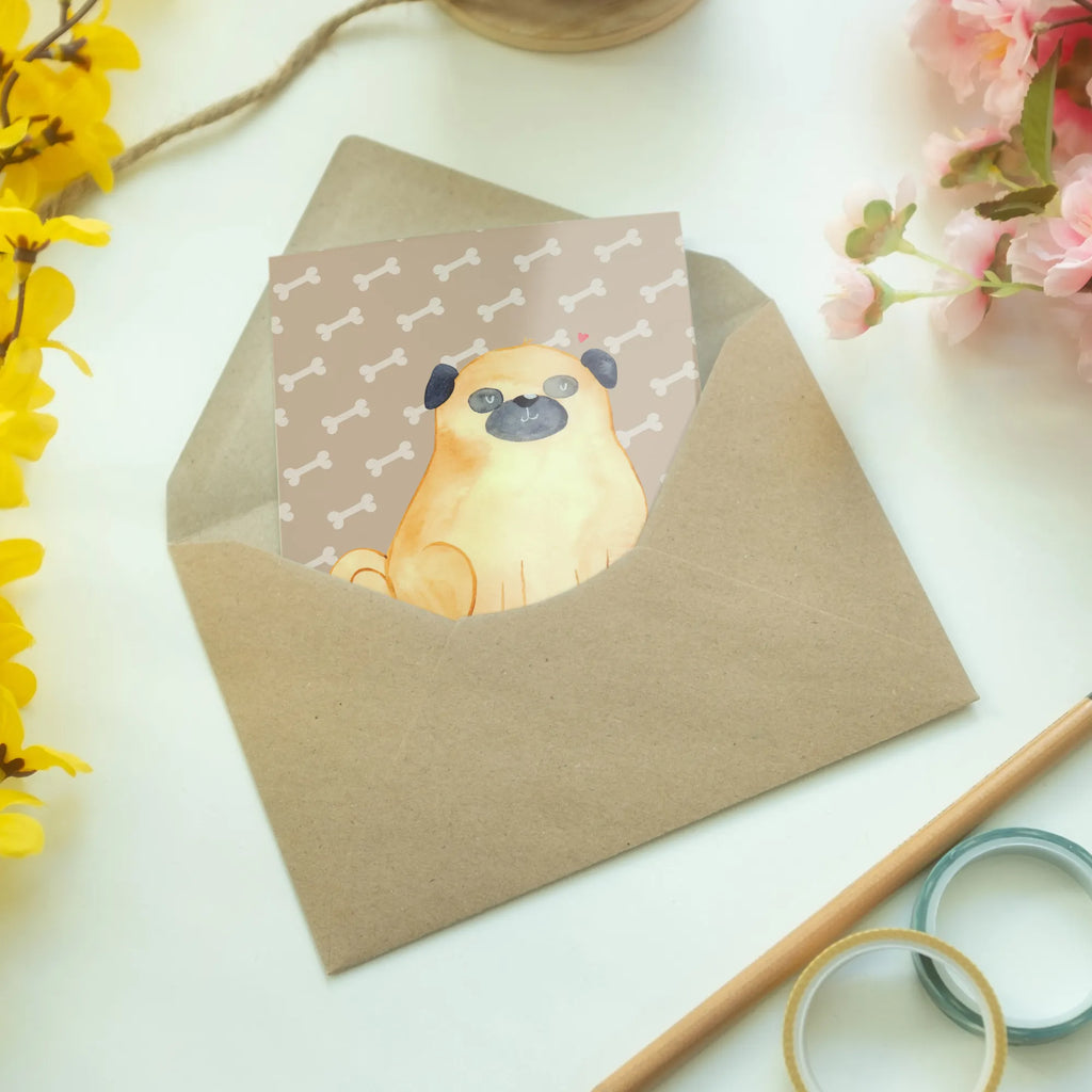Greetings card Pug folding card, invitation card, greeting card, birthday card, wedding card, dog, mutt, hound, woof, dog mama, dog breed, love dogs, love for dogs, dog decorative items, bag with dog print, funny gifts for dog owners, what do you give a dog lover, Christmas gifts for dogs, gifts for dogs, dog sayings, Pug, love, dog love
