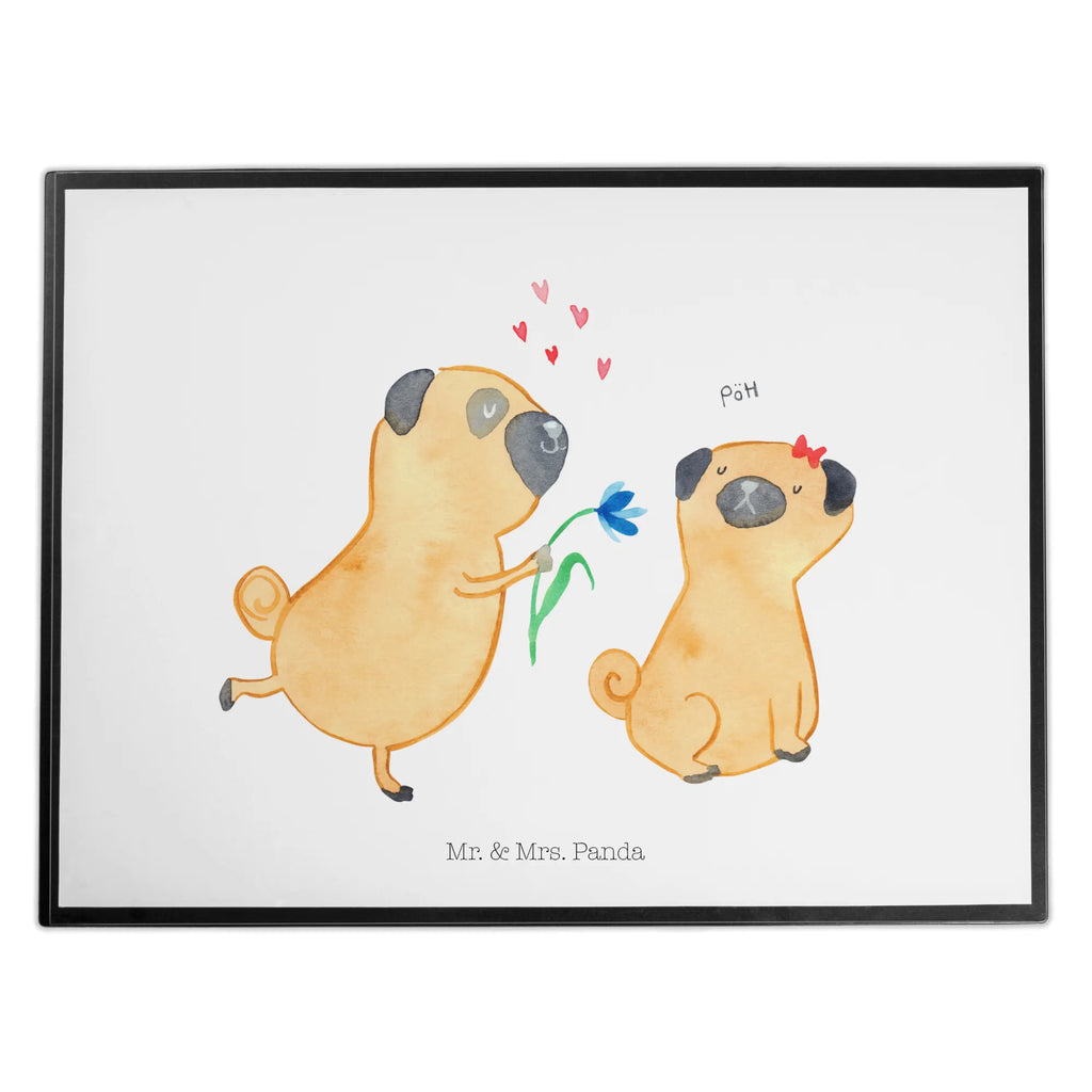 Podkładka na biurko mops Zakochani Schreibwaren, Schreibunterlage, Schreibtisch Unterlagen, Schreibtischauflage, Büroartikel, Schreibtischunterlage Groß, Bürobedarf, Hund, Hundemotiv, Haustier, Hunderasse, Tierliebhaber, Hundebesitzer, Sprüche, Hundeliebe, Mops, Liebe, Möpse, Liebesspruch. Verlobt, Geschenk Freund, verliebt, Partner