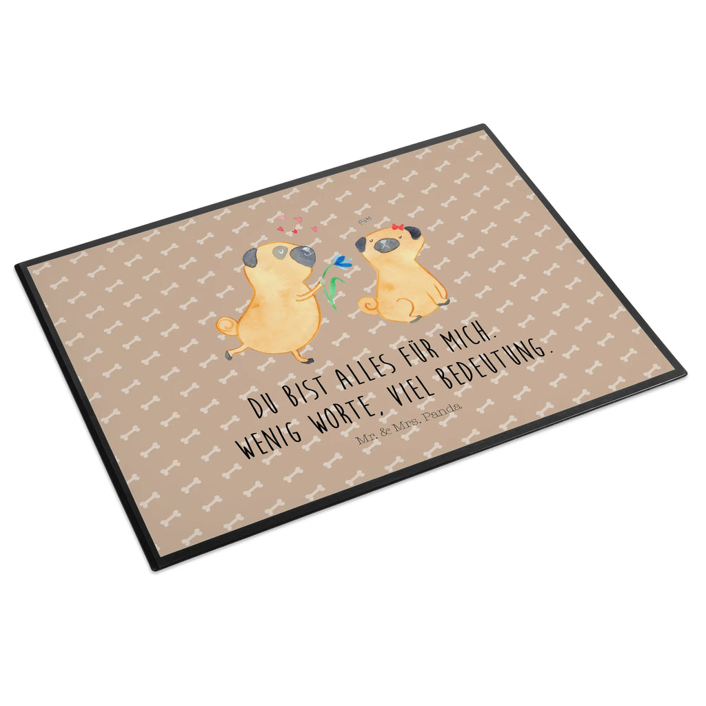 Podkładka na biurko mops Zakochani Schreibwaren, Schreibunterlage, Schreibtisch Unterlagen, Schreibtischauflage, Büroartikel, Schreibtischunterlage Groß, Bürobedarf, Hund, Hundemotiv, Haustier, Hunderasse, Tierliebhaber, Hundebesitzer, Sprüche, Hundeliebe, Mops, Liebe, Möpse, Liebesspruch. Verlobt, Geschenk Freund, verliebt, Partner