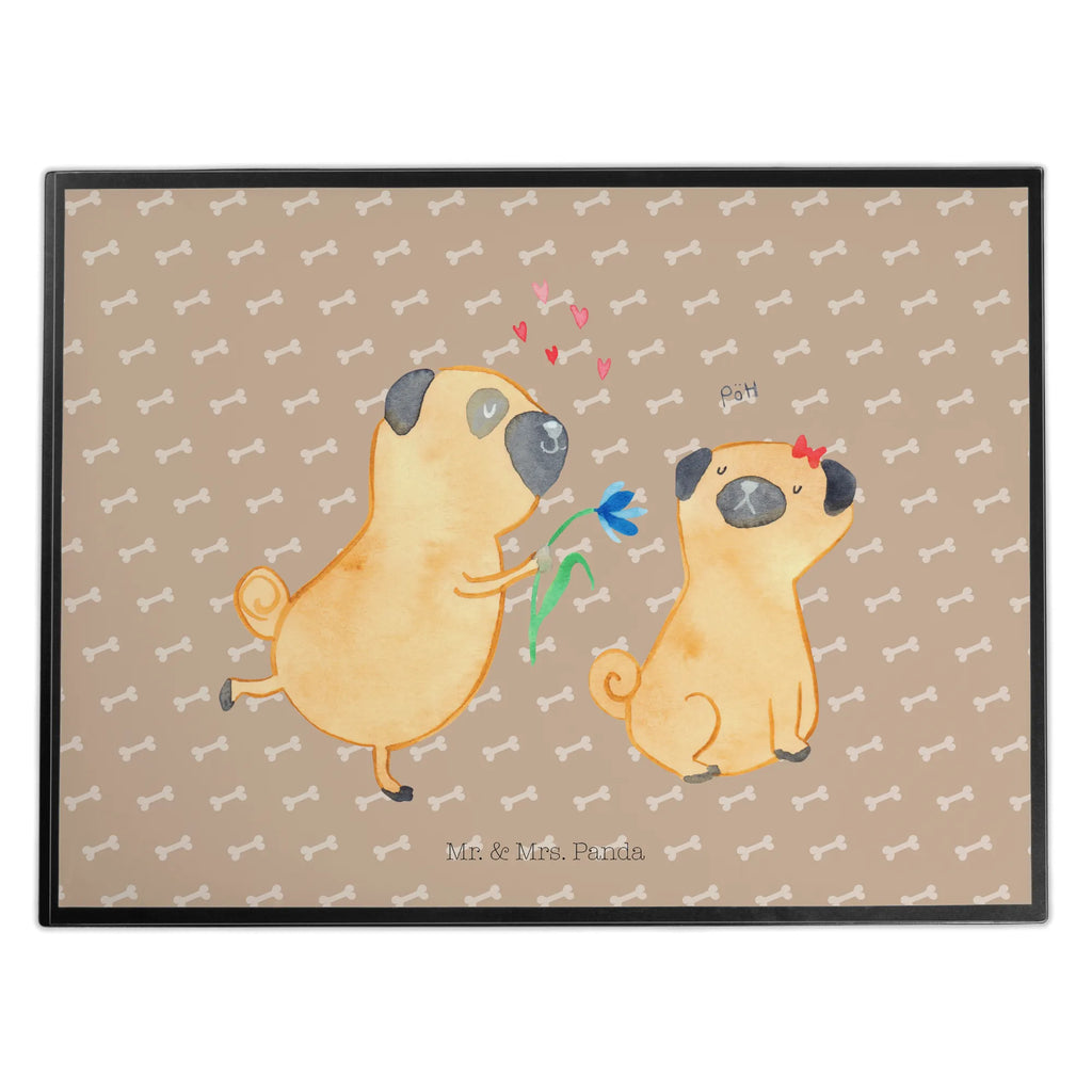 Podkładka na biurko mops Zakochani Schreibwaren, Schreibunterlage, Schreibtisch Unterlagen, Schreibtischauflage, Büroartikel, Schreibtischunterlage Groß, Bürobedarf, Hund, Hundemotiv, Haustier, Hunderasse, Tierliebhaber, Hundebesitzer, Sprüche, Hundeliebe, Mops, Liebe, Möpse, Liebesspruch. Verlobt, Geschenk Freund, verliebt, Partner