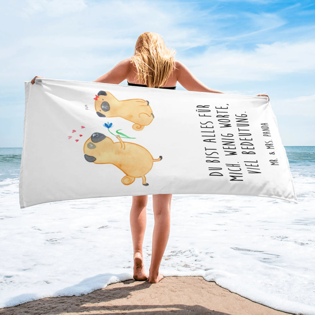 XL bath towel pug In love oversized towel, luxury bath sheet, XL bath towel, large beach towel, spa towel, extra large swim towel, dog, mutt, hound, woof, dog mama, dog breed, love dogs, love for dogs, dog decorative items, bag with dog print, funny gifts for dog owners, what do you give a dog lover, Christmas gifts for dogs, gifts for dogs, dog sayings, in love, love, Pug, gift friend, boob, dog love, love saying. Engaged, partner