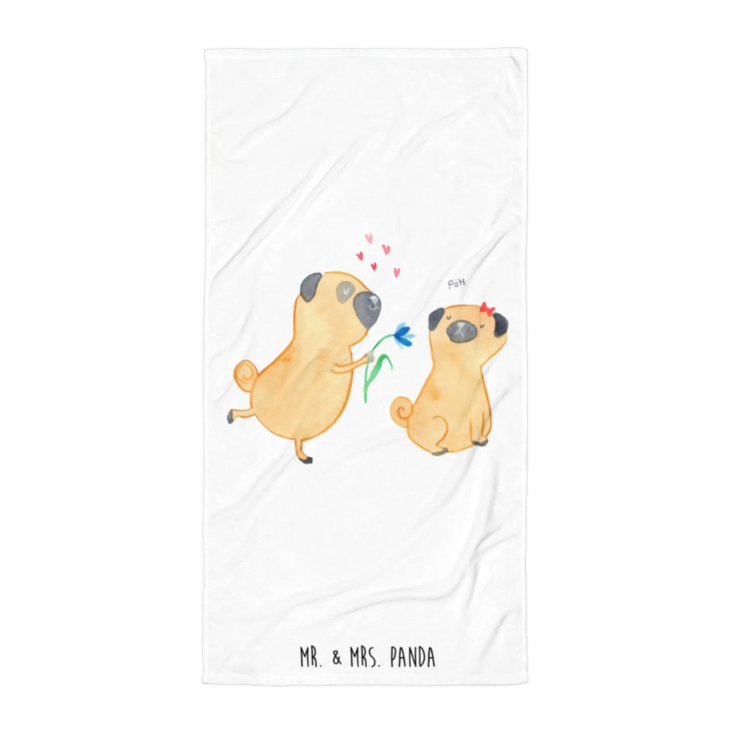 XL bath towel pug In love oversized towel, luxury bath sheet, XL bath towel, large beach towel, spa towel, extra large swim towel, dog, mutt, hound, woof, dog mama, dog breed, love dogs, love for dogs, dog decorative items, bag with dog print, funny gifts for dog owners, what do you give a dog lover, Christmas gifts for dogs, gifts for dogs, dog sayings, in love, love, Pug, gift friend, boob, dog love, love saying. Engaged, partner