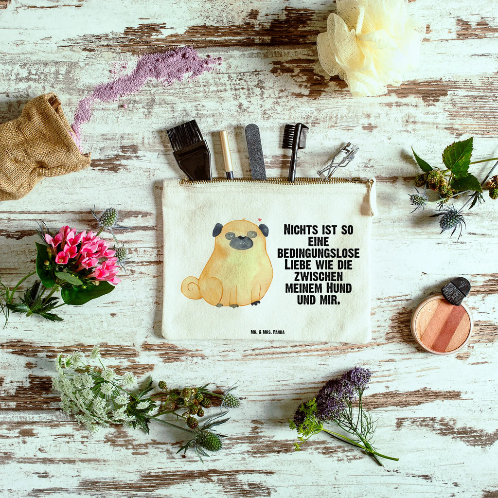 torebka na makijaż Mops Mäppchen, aufbewahrungstasche, Schlampermäppchen, toiletry bag, Kulturtasche, aufbewahrungsbeutel, Schminktäschchen, beauty case, Waschbeutel, utensilientasche, Waschtasche, kosmetiktäschchen, Federmappe, pencil case, Etui, beauty tasche, Schminktasche, Kosmetikbeutel, Schminkbeutel, Kosmetiktasche, pinsel tasche, Stiftemäppchen, Kulturbeutel, Sprüche, Hunderasse, Tierliebhaber, Haustier, Hundemotiv, Hund, Hundebesitzer, Hundeliebe, Mops, Liebe