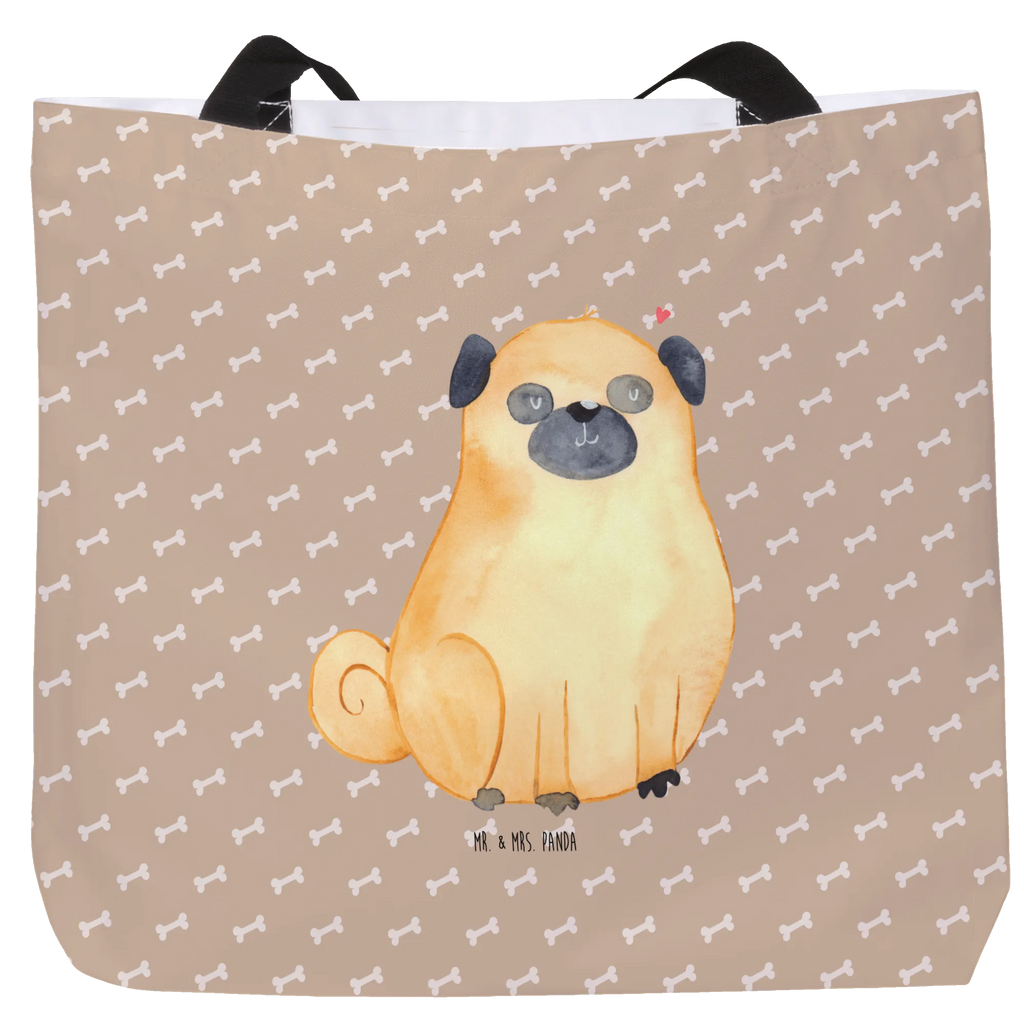 Shopper Mops XXL Tasche, Strandtasche, Freizeittasche, Shopper, Beutel, Tüte, Schultertasche, Ausflug, Stofftasche, XL, Alltagstasche, Tragebeutel, Einkaufsbeutel, Schultasche, Schulbeutel, Einkaufstasche, Sprüche, Hund, Hundebesitzer, Hunderasse, Haustier, Tierliebhaber, Hundemotiv, Liebe, Mops, Hundeliebe
