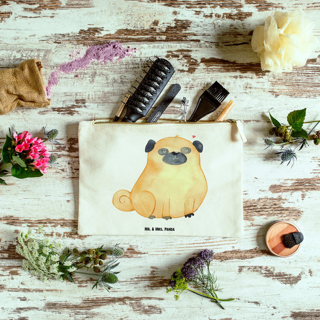 torebka na makijaż Mops Mäppchen, aufbewahrungstasche, Schlampermäppchen, toiletry bag, Kulturtasche, aufbewahrungsbeutel, Schminktäschchen, beauty case, Waschbeutel, utensilientasche, Waschtasche, kosmetiktäschchen, Federmappe, pencil case, Etui, beauty tasche, Schminktasche, Kosmetikbeutel, Schminkbeutel, Kosmetiktasche, pinsel tasche, Stiftemäppchen, Kulturbeutel, Sprüche, Hunderasse, Tierliebhaber, Haustier, Hundemotiv, Hund, Hundebesitzer, Hundeliebe, Mops, Liebe