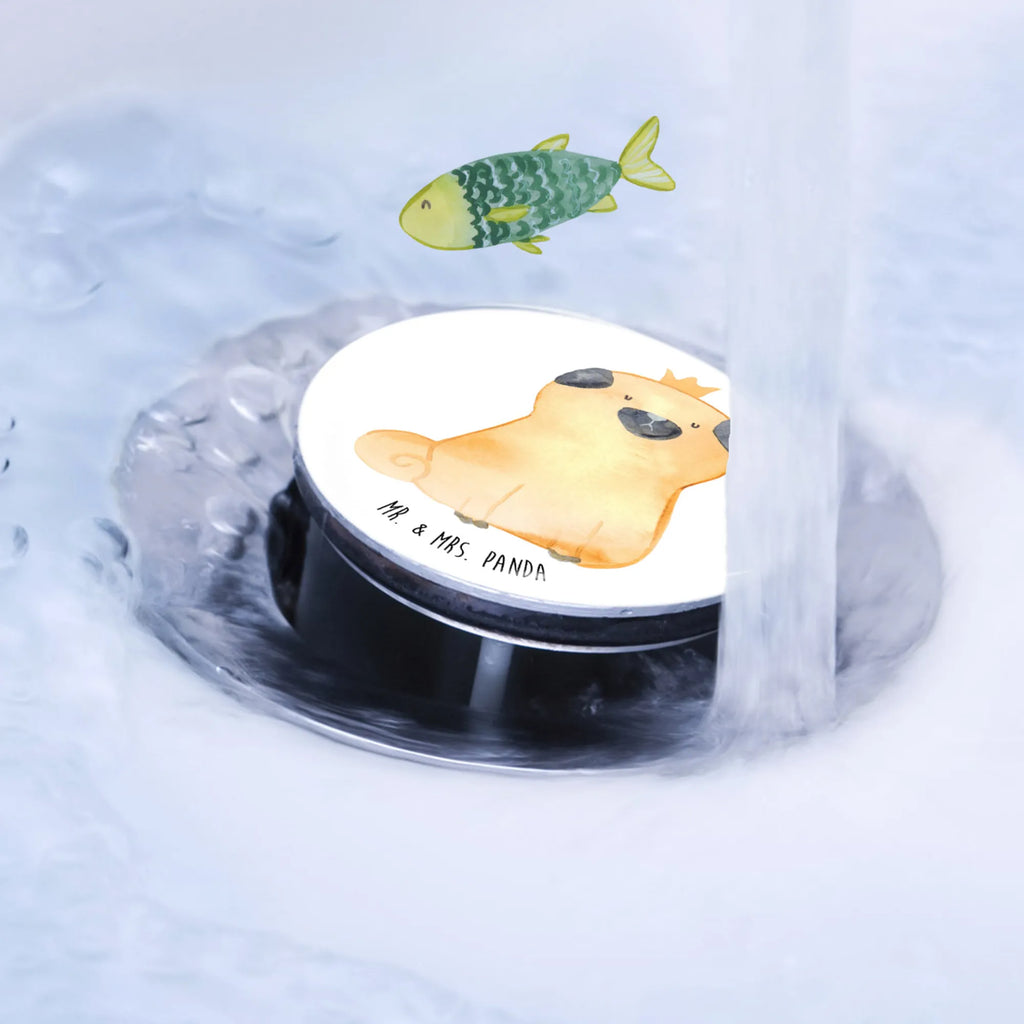 Sink plug pug Crown washbasin plugs, drain set, stoppers, universal, Washbasin plugs, drain plugs, washbasin, dog, mutt, hound, woof, dog mama, dog breed, love dogs, love for dogs, dog decorative items, bag with dog print, funny gifts for dog owners, what do you give a dog lover, Christmas gifts for dogs, gifts for dogs, dog sayings, house rules, funny, allergic, dog owners. Saying, Pug, childless