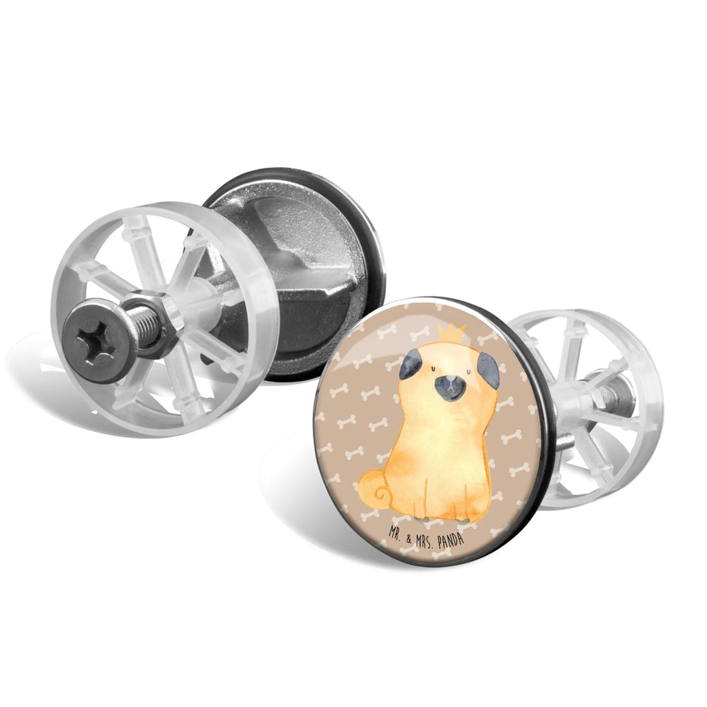 Sink plug pug Crown washbasin plugs, drain set, stoppers, universal, Washbasin plugs, drain plugs, washbasin, dog, mutt, hound, woof, dog mama, dog breed, love dogs, love for dogs, dog decorative items, bag with dog print, funny gifts for dog owners, what do you give a dog lover, Christmas gifts for dogs, gifts for dogs, dog sayings, house rules, funny, allergic, dog owners. Saying, Pug, childless