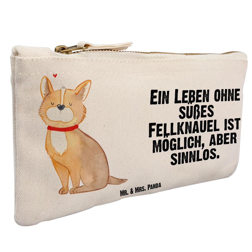 Make-up bag Dog Luck utensilientasche, pencil case, Waschbeutel, Etui, beauty tasche, Kosmetiktasche, Schlampermäppchen, aufbewahrungsbeutel, kosmetiktäschchen, Kosmetikbeutel, Mäppchen, beauty case, Stiftemäppchen, toiletry bag, Kulturbeutel, Schminktäschchen, Waschtasche, Schminktasche, Federmappe, Kulturtasche, pinsel tasche, aufbewahrungstasche, Schminkbeutel, Tierliebhaber, Sprüche, Haustier, Hundemotiv, Hund, Hundebesitzer, Hunderasse, Liebe, Hundemama, Corgie, Spruch, Hundeliebe
