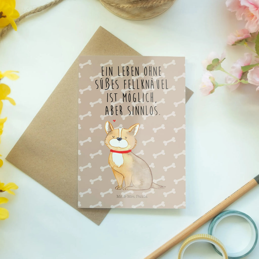 Greetings card Dog Luck Glückwunschkarte, Klappkarte, Grußkarte, Karte, Ansichtskarten, Geburtstagskarte, Einladungskarte, Hochzeitskarte, Hund, Hundemotiv, Haustier, Hunderasse, Tierliebhaber, Hundebesitzer, Sprüche, Hundeliebe, Corgie, Spruch, Liebe, Hundemama