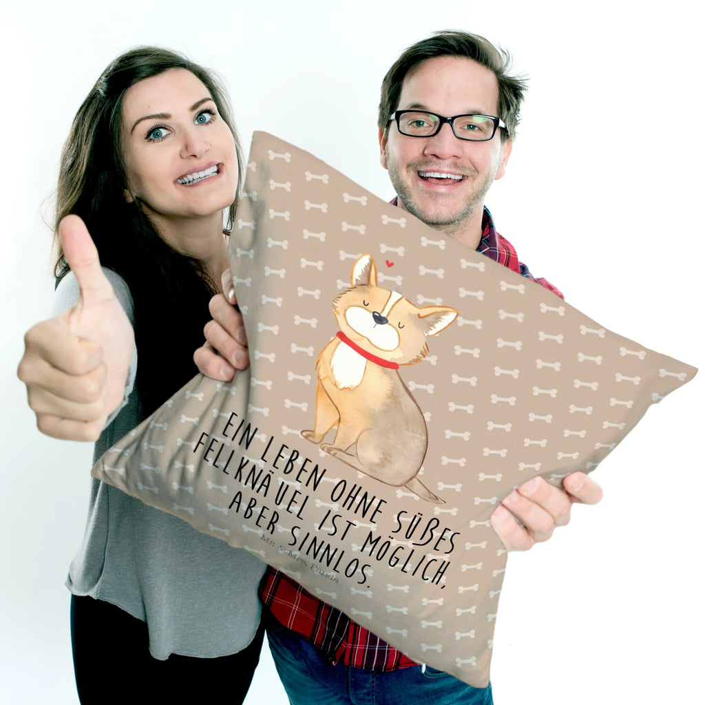 Cushion Dog Luck Kissenhülle, Zierkissen, sitzkissen, Sofakissen, Kissen, Couchkissen, sofakissen, Dekokissen Sofa, Dekokissen, Kissen 40x40, Kopfkissen 40x40, Kissenhülle 40x40, Sofakissen 40x40, Kissenbezüge, Kissenbezug 40x40, Kissen 40x40 Waschbar, Kopfkissen, Dekokissen 40x40, Motivkissen, Hund, Hundemotiv, Haustier, Hunderasse, Tierliebhaber, Hundebesitzer, Sprüche, Hundemama, Liebe, Spruch, Corgie, Hundeliebe