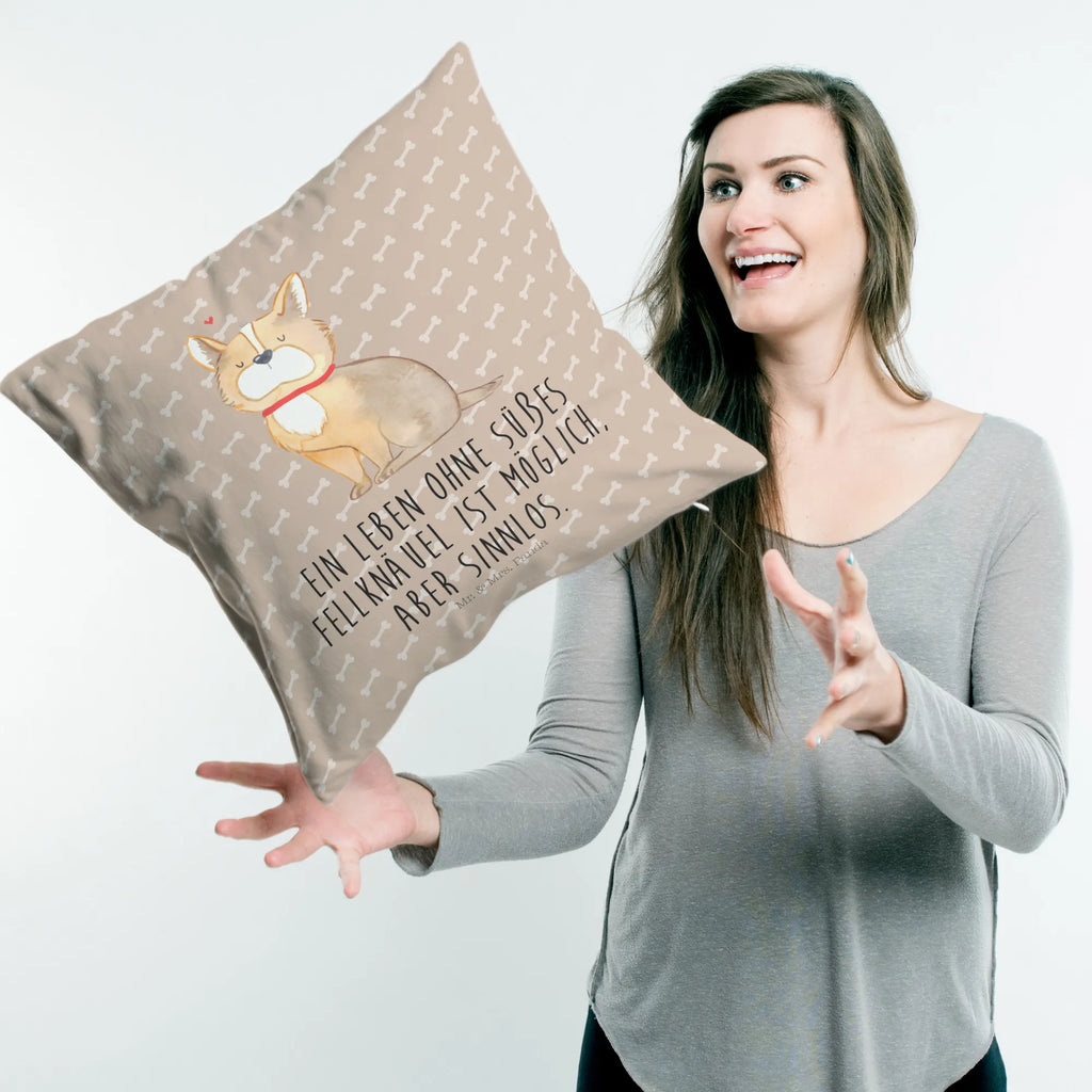 Cushion Dog Luck Kissenhülle, Zierkissen, sitzkissen, Sofakissen, Kissen, Couchkissen, sofakissen, Dekokissen Sofa, Dekokissen, Kissen 40x40, Kopfkissen 40x40, Kissenhülle 40x40, Sofakissen 40x40, Kissenbezüge, Kissenbezug 40x40, Kissen 40x40 Waschbar, Kopfkissen, Dekokissen 40x40, Motivkissen, Hund, Hundemotiv, Haustier, Hunderasse, Tierliebhaber, Hundebesitzer, Sprüche, Hundemama, Liebe, Spruch, Corgie, Hundeliebe