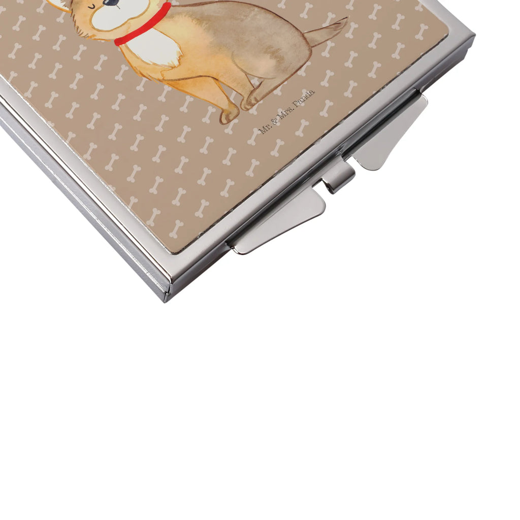 Kwadratowe lusterko do torebki Pies szczęście Spiegel Für Unterwegs, Taschenspiegel, Mini Spiegel, Handspiegel Mit Hülle, Silber, Vintage Kompaktspiegel, Handspiegel Für Damen, Reise Spiegel, Handspiegel Zum Mitnehmen, Quadratischer Handspiegel, Kosmetikspiegel Klein, Design Taschenspiegel, Spiegel Für Schminktasche, Kompaktspiegel, Deko Handspiegel, Handspiegel Geschenkidee, Handtaschenspiegel, Spiegel Für Handtasche, Schminkspiegel To Go, Schminkspiegel Kompakt, Taschen-Kosmetikspiegel, Tragbarer Spiegel, Klappspiegel, Spiegel Für Make-Up Tasche, Klappbarer Handspiegel, Runder Taschenspiegel, Klappbarer Taschenspiegel, Hund, Hundebesitzer, Sprüche, Hunderasse, Haustier, Tierliebhaber, Hundemotiv, Corgie, Liebe, Spruch, Hundeliebe, Hundemama