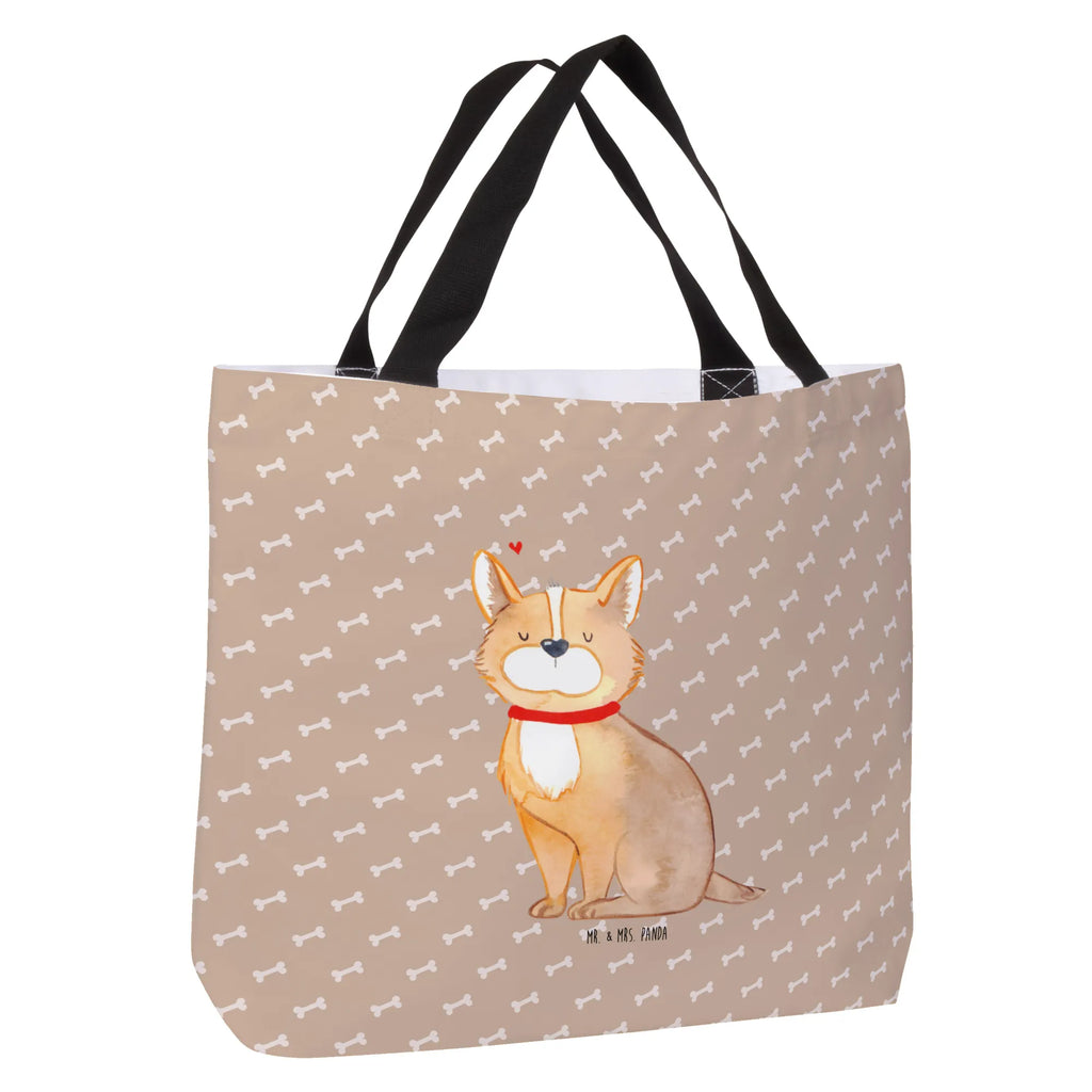 Shopper Dog Luck large, handle bag, XXL, beach bag, shopper, woman, bag, shopping bag, carrier bag, dog, mutt, hound, woof, dog mama, dog breed, love dogs, love for dogs, dog decorative items, bag with dog print, funny gifts for dog owners, what do you give a dog lover, Christmas gifts for dogs, gifts for dogs, dog sayings, Corgie, dog love, slogan, dog mom, dog owner, love