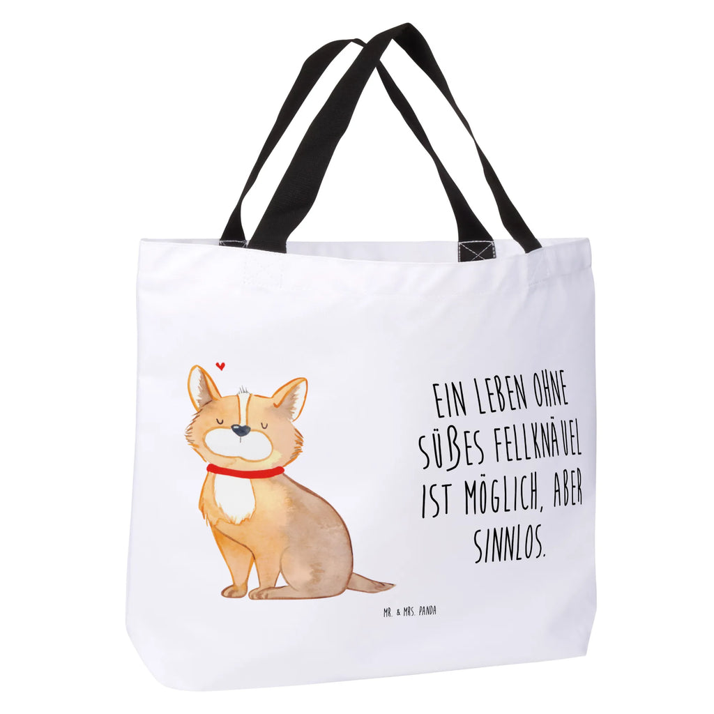 Shopper Dog Luck large, handle bag, XXL, beach bag, shopper, woman, bag, shopping bag, carrier bag, dog, mutt, hound, woof, dog mama, dog breed, love dogs, love for dogs, dog decorative items, bag with dog print, funny gifts for dog owners, what do you give a dog lover, Christmas gifts for dogs, gifts for dogs, dog sayings, Corgie, dog love, slogan, dog mom, dog owner, love