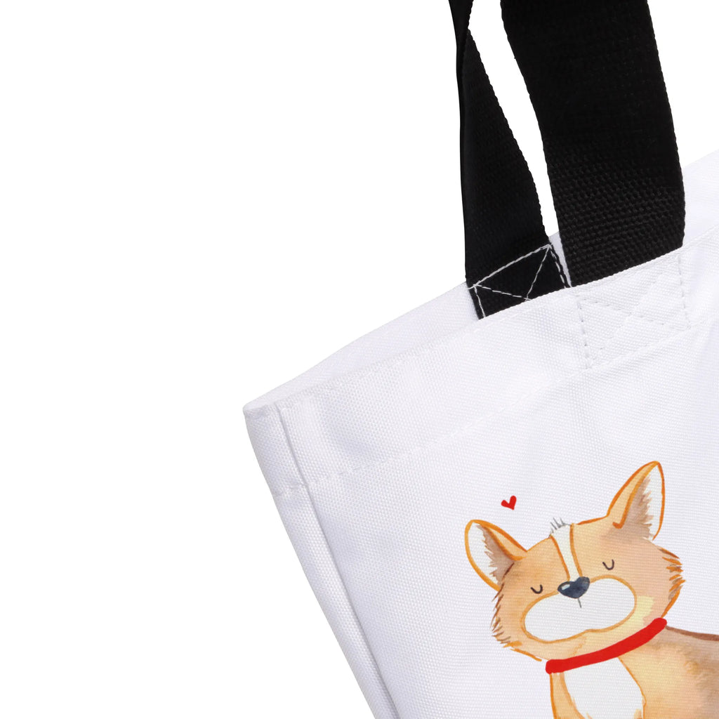 Shopper Dog Luck large, handle bag, XXL, beach bag, shopper, woman, bag, shopping bag, carrier bag, dog, mutt, hound, woof, dog mama, dog breed, love dogs, love for dogs, dog decorative items, bag with dog print, funny gifts for dog owners, what do you give a dog lover, Christmas gifts for dogs, gifts for dogs, dog sayings, Corgie, dog love, slogan, dog mom, dog owner, love