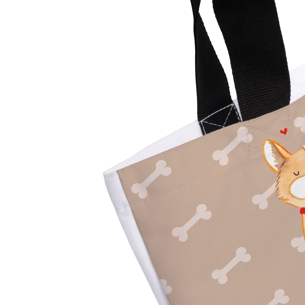 Shopper Dog Luck large, handle bag, XXL, beach bag, shopper, woman, bag, shopping bag, carrier bag, dog, mutt, hound, woof, dog mama, dog breed, love dogs, love for dogs, dog decorative items, bag with dog print, funny gifts for dog owners, what do you give a dog lover, Christmas gifts for dogs, gifts for dogs, dog sayings, Corgie, dog love, slogan, dog mom, dog owner, love