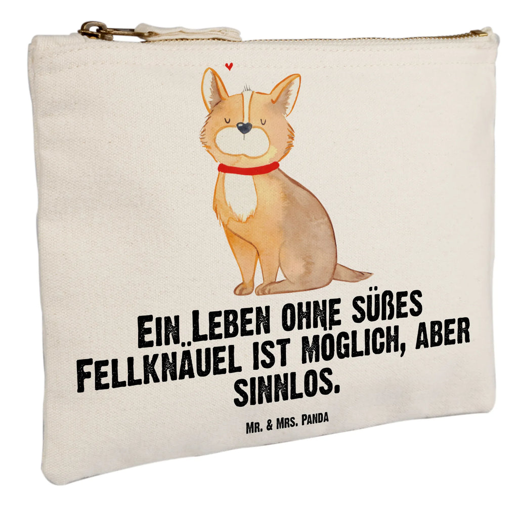 Make-up bag Dog Luck utensilientasche, pencil case, Waschbeutel, Etui, beauty tasche, Kosmetiktasche, Schlampermäppchen, aufbewahrungsbeutel, kosmetiktäschchen, Kosmetikbeutel, Mäppchen, beauty case, Stiftemäppchen, toiletry bag, Kulturbeutel, Schminktäschchen, Waschtasche, Schminktasche, Federmappe, Kulturtasche, pinsel tasche, aufbewahrungstasche, Schminkbeutel, Tierliebhaber, Sprüche, Haustier, Hundemotiv, Hund, Hundebesitzer, Hunderasse, Liebe, Hundemama, Corgie, Spruch, Hundeliebe