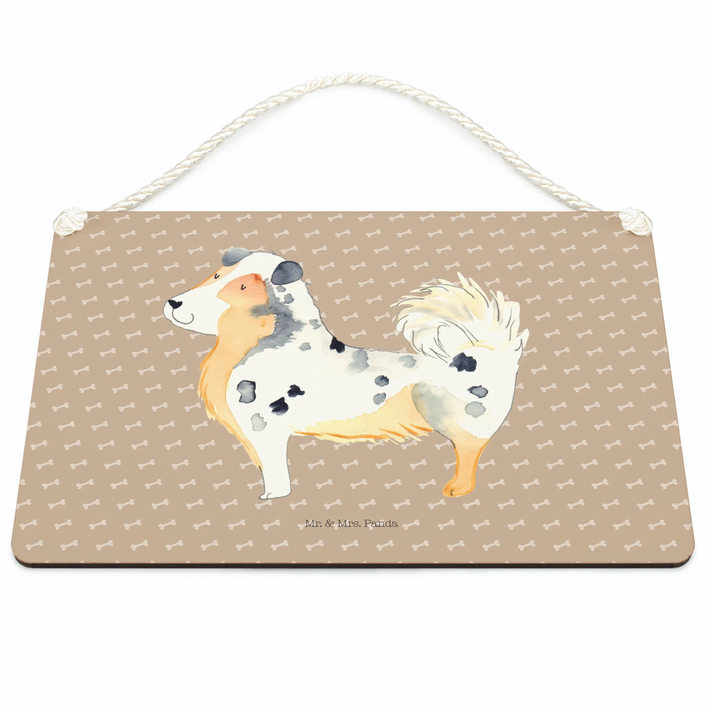 Dekoracyjny znak Pies Owczarek australijski Pies, motyw psa, zwierzę domowe, rasa psa, miłośnik zwierząt, właściciel psa, powiedzenia