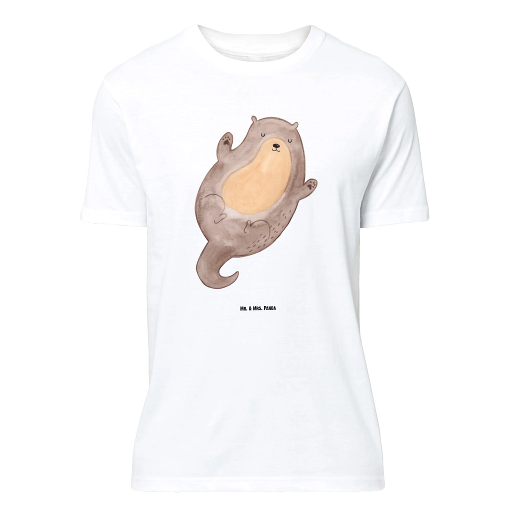 T-shirt otter Embrace Shirt, T-shirt, otter, marten, sea otter, European otter, water mammal, aquatic animal, baby otter, predator, water, otter gifts, animal lover, gift ideas for animal lovers, animal, mammal, water animal, gifts for people in love, Otter Sea Otter Lake Otter