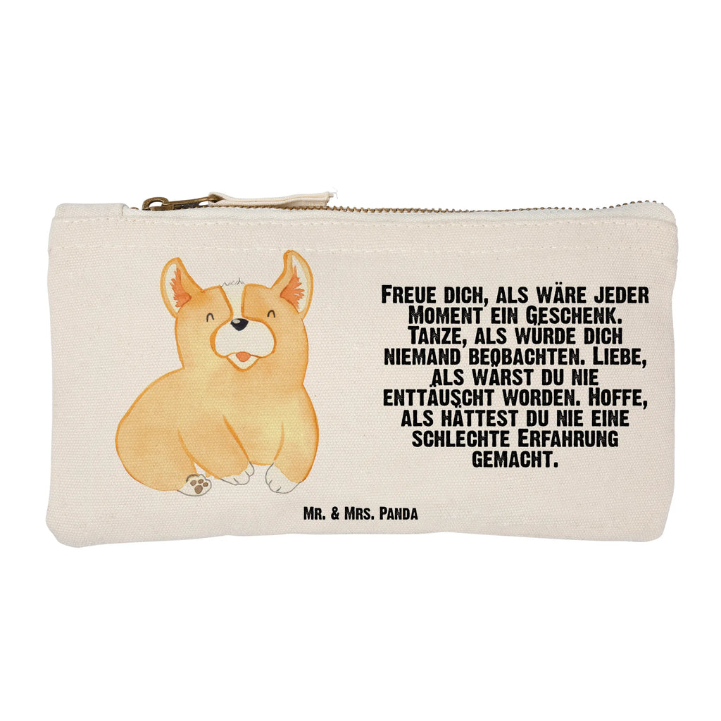 torebka na makijaż Corgi Waschtasche, Mäppchen, aufbewahrungsbeutel, pinsel tasche, Waschbeutel, beauty tasche, kosmetiktäschchen, Kosmetikbeutel, Etui, Federmappe, Schminktasche, toiletry bag, Schminkbeutel, pencil case, Kulturbeutel, Kulturtasche, aufbewahrungstasche, Schlampermäppchen, Kosmetiktasche, Schminktäschchen, utensilientasche, Stiftemäppchen, beauty case, Tierliebhaber, Sprüche, Haustier, Hundemotiv, Hund, Hundebesitzer, Hunderasse, Spruch, Hundespruch, Britisch, Corgie, Welsh Corgie Pembroke, Motivation, Lebensfreude