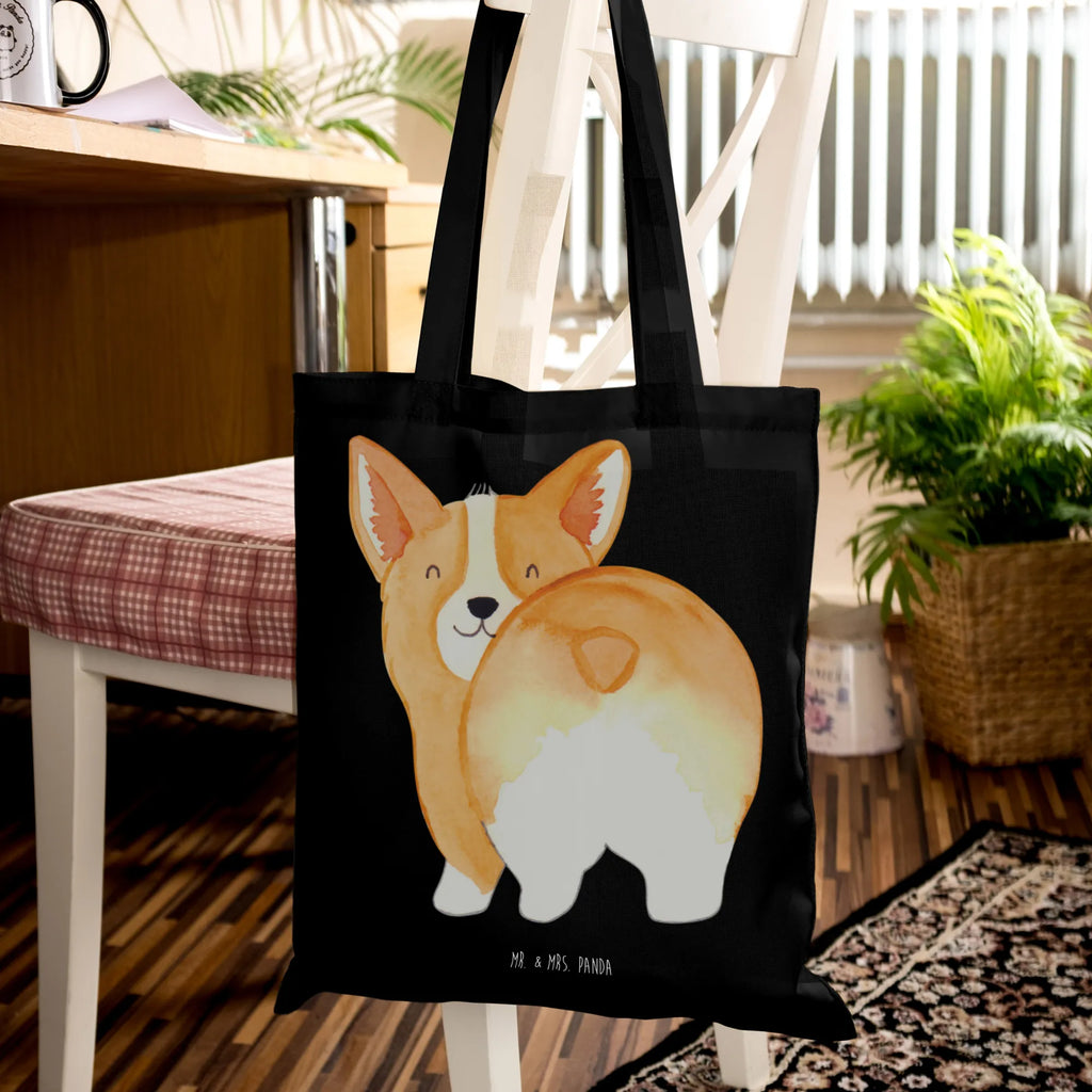 Tote bag corgi buttocks Schultertasche, Einkaufstasche, Strandtasche, Beuteltasche, Badetasche, Jutetasche, Tragetasche, Stoffbeutel, Umhängetasche, Einkaufstüte, Stofftasche, Jutebeutel, Beutel, Tasche, Shopper, Laptoptasche, Hund, Hundemotiv, Haustier, Hunderasse, Tierliebhaber, Hundebesitzer, Sprüche, Motivation, Selbstliebe, Corgie, Hundeliebe, Spruch