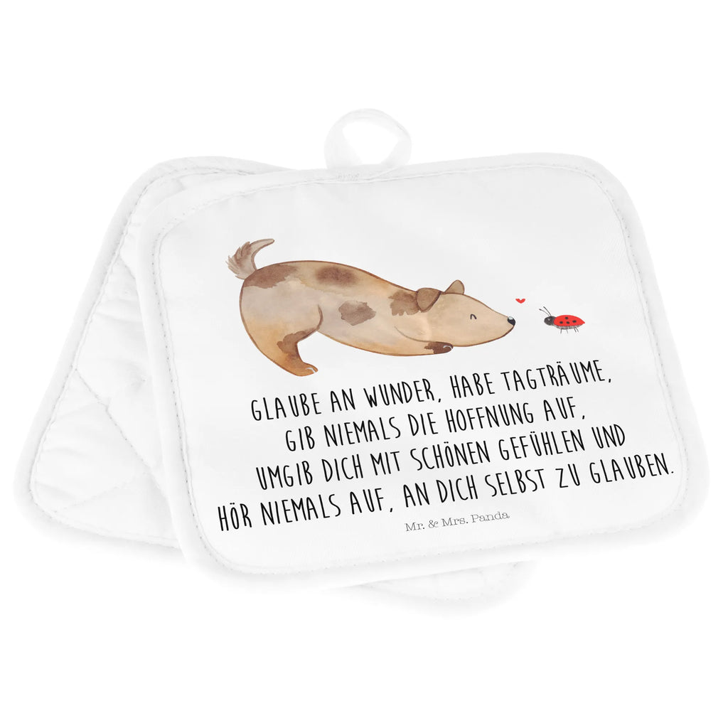 2er Set Topflappen  Hund Marienkäfer topfhalter, Topflappen 2er Set, Topfhandschuhe, Topflappen Set, Topflappenset, Topflappen, Topfuntersetzer, 2er Set Topflappen, Hunderasse, Hundebesitzer, Sprüche, Hundemotiv, Haustier, Tierliebhaber, Hund, Mischlinghund, Hunde, Marienkäfer, Mischling, Hundespruch