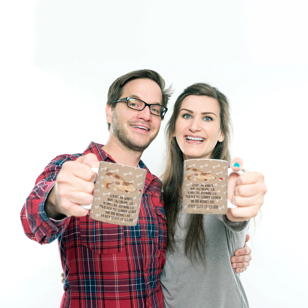 Kubek pies biedronka Pies, motyw psa, zwierzę domowe, rasa psa, miłośnik zwierząt, właściciel psa, powiedzenia