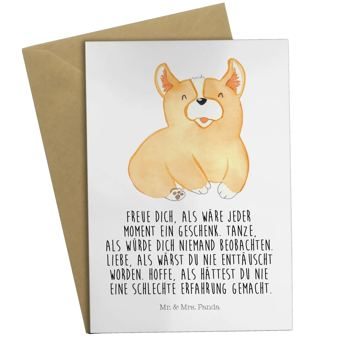 Grußkarte Corgie jubiläumskarte, neujahrskarte, glückwunschkarten, kommunionskarte, Glückwunschkarte, hochzeitskarten, weihnachtskarten, einladungskarten, Beileidskarte, abiturkarte, genesungskarte, vatertagskarte, valentinstagskarte, firmungskarte, osterkarten, Grußkarte, dankeskarten, Grußkarten, spruchkarte, Motivkarte, babykarte, Klappkarte, osterkarte, Sprüche, Hunderasse, Hundebesitzer, Hund, Hundemotiv, Haustier, Tierliebhaber, Welsh Corgie Pembroke, Lebensfreude, Corgie, Spruch, Britisch, Motivation, Hundespruch