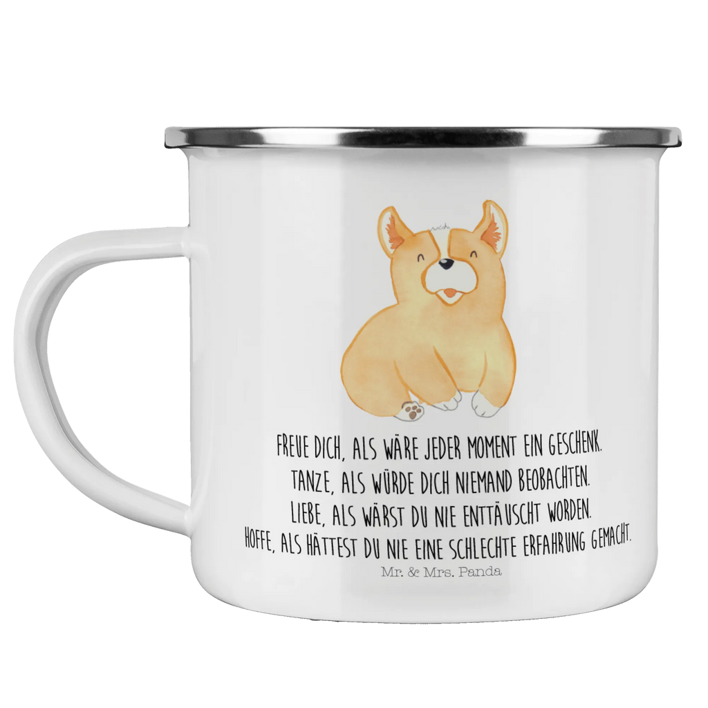 Enamel camping mug Corgi Kaffeetasse, emaillebecher, Campingtasse, Tasse, Pott, Becher, Teetasse, reisetasse, Metalltasse, Kaffeebecher, Campingbecher, Tasse Emaille, Emaille Becher, Blechtasse, Teebecher, Trinkbecher, Emaille Tasse, becher emaille, metallbecher, Emailletasse, wanderbecher, blechbecher, Reisebecher, wandertasse, Sprüche, Hunderasse, Hundebesitzer, Hund, Hundemotiv, Haustier, Tierliebhaber, Hundespruch, Spruch, Corgie, Motivation, Lebensfreude, Welsh Corgie Pembroke, Britisch