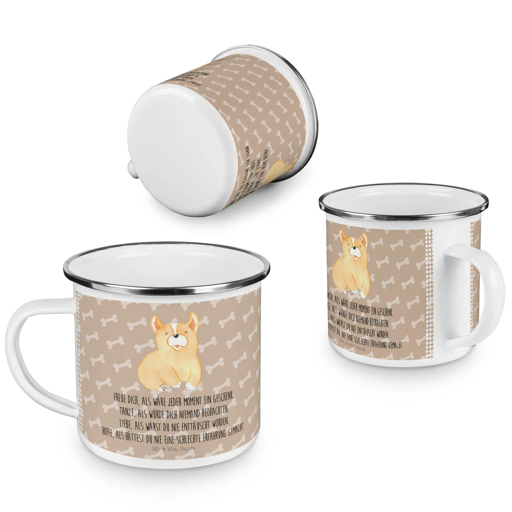 Enamel camping mug Corgi Kaffeetasse, emaillebecher, Campingtasse, Tasse, Pott, Becher, Teetasse, reisetasse, Metalltasse, Kaffeebecher, Campingbecher, Tasse Emaille, Emaille Becher, Blechtasse, Teebecher, Trinkbecher, Emaille Tasse, becher emaille, metallbecher, Emailletasse, wanderbecher, blechbecher, Reisebecher, wandertasse, Sprüche, Hunderasse, Hundebesitzer, Hund, Hundemotiv, Haustier, Tierliebhaber, Hundespruch, Spruch, Corgie, Motivation, Lebensfreude, Welsh Corgie Pembroke, Britisch