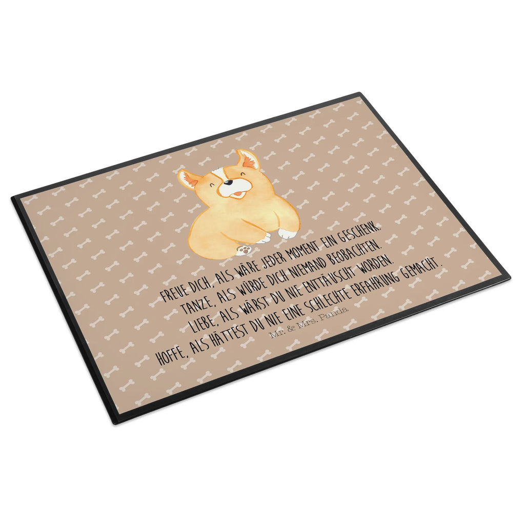 Podkładka na biurko Corgi Schreibtischauflage, Büroartikel, Bürobedarf, Schreibunterlage, Schreibtisch Unterlagen, Schreibtischunterlage Groß, Schreibwaren, Hund, Hundemotiv, Haustier, Hunderasse, Tierliebhaber, Hundebesitzer, Sprüche, britisch, Lebensfreude, Welsh Corgie Pembroke, Corgie, Motivation, Hundespruch, Spruch