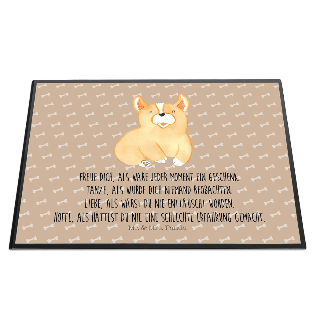 Podkładka na biurko Corgi Schreibtischauflage, Büroartikel, Bürobedarf, Schreibunterlage, Schreibtisch Unterlagen, Schreibtischunterlage Groß, Schreibwaren, Hund, Hundemotiv, Haustier, Hunderasse, Tierliebhaber, Hundebesitzer, Sprüche, britisch, Lebensfreude, Welsh Corgie Pembroke, Corgie, Motivation, Hundespruch, Spruch