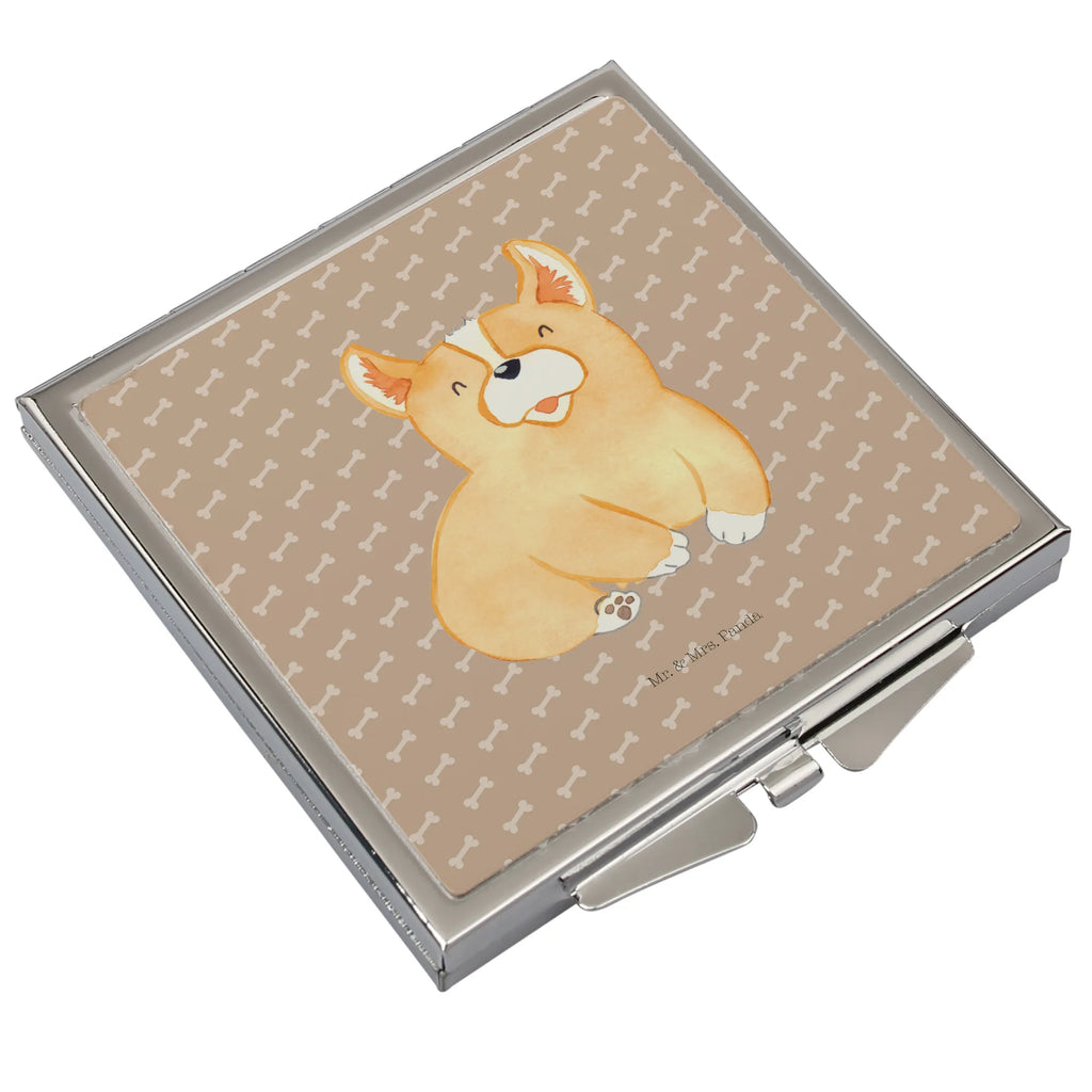 Handbag mirror Corgi make up, mirror, handbag, make-up mirror, square, silver, dog, mutt, hound, woof, dog mama, dog breed, love dogs, love for dogs, dog decorative items, bag with dog print, funny gifts for dog owners, what do you give a dog lover, Christmas gifts for dogs, gifts for dogs, dog sayings, motivation, Corgi, sayings, Welsh Corgi Pembroke, dog's sayings, joy of life, british, saying