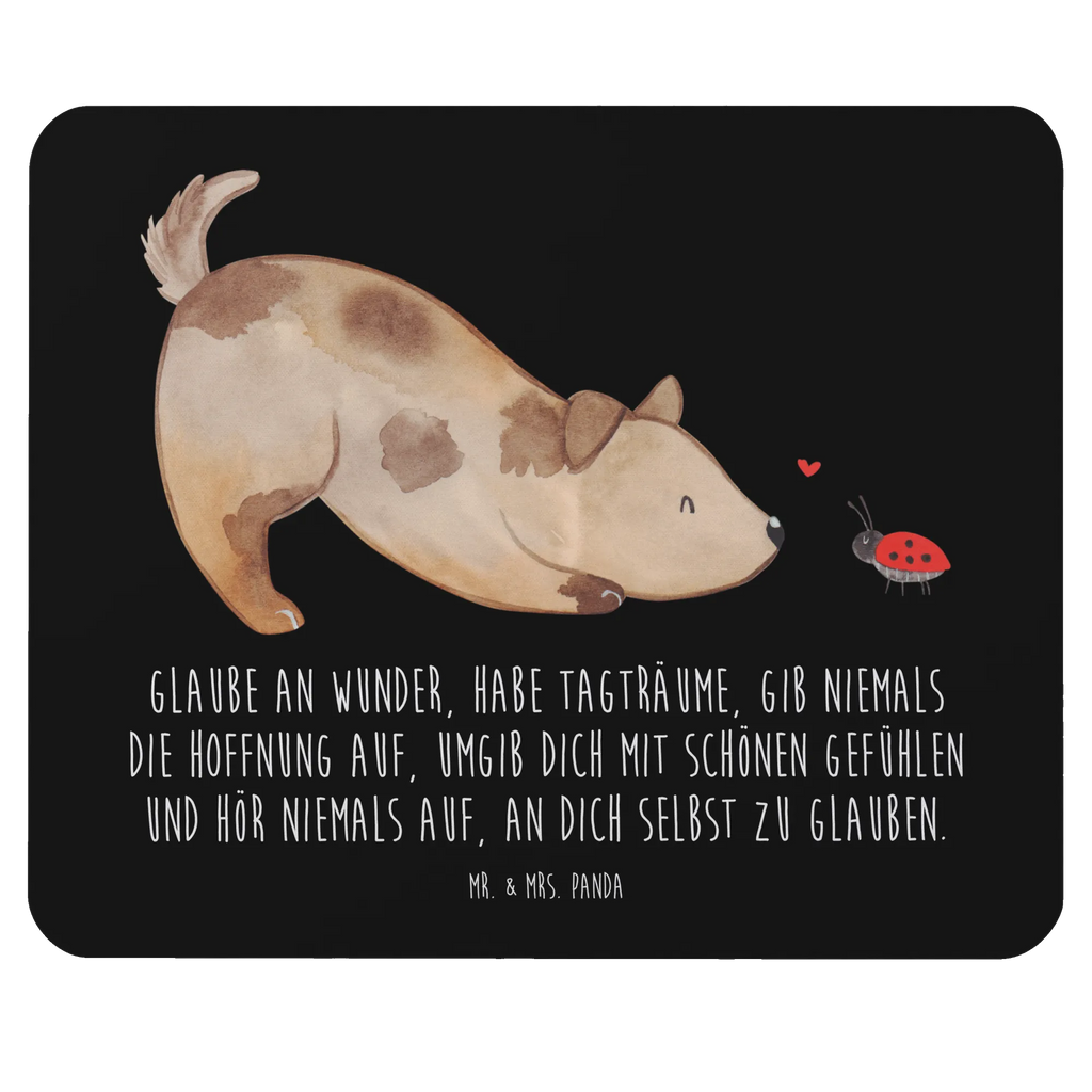 Mouse mat Dog ladybug PC Zubehör, Designer Mauspad, Mausunterlage, Mauspad Büro, Computer zubehör, Mousepad, Büroausstattung, Arbeitszimmer, Mauspad, Einzigartiges Mauspad, Hund, Hundemotiv, Haustier, Hunderasse, Tierliebhaber, Hundebesitzer, Sprüche, Mischling, Mischlinghund, Hunde, Hundespruch, Marienkäfer