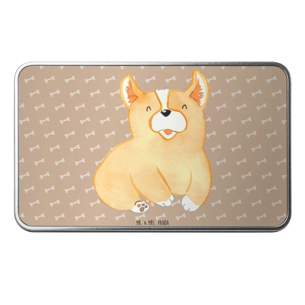 Metal tin Corgi storage box, cookie tin, metal box, storage tin, Tin can, container, tins, aluminium tin, lock-up box, tin box, lunch box, dog, mutt, hound, woof, dog mama, dog breed, love dogs, love for dogs, dog decorative items, bag with dog print, funny gifts for dog owners, what do you give a dog lover, Christmas gifts for dogs, gifts for dogs, dog sayings, Welsh Corgi Pembroke, Corgi, dog's sayings, british, saying, motivation, joy of life, sayings