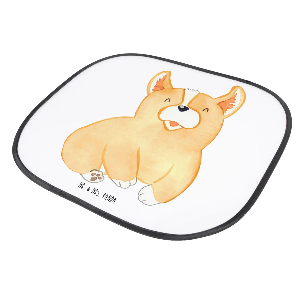 Osłona przeciwsłoneczna do samochodu Corgi Pies, motyw psa, zwierzę domowe, rasa psa, miłośnik zwierząt, właściciel psa, powiedzenia