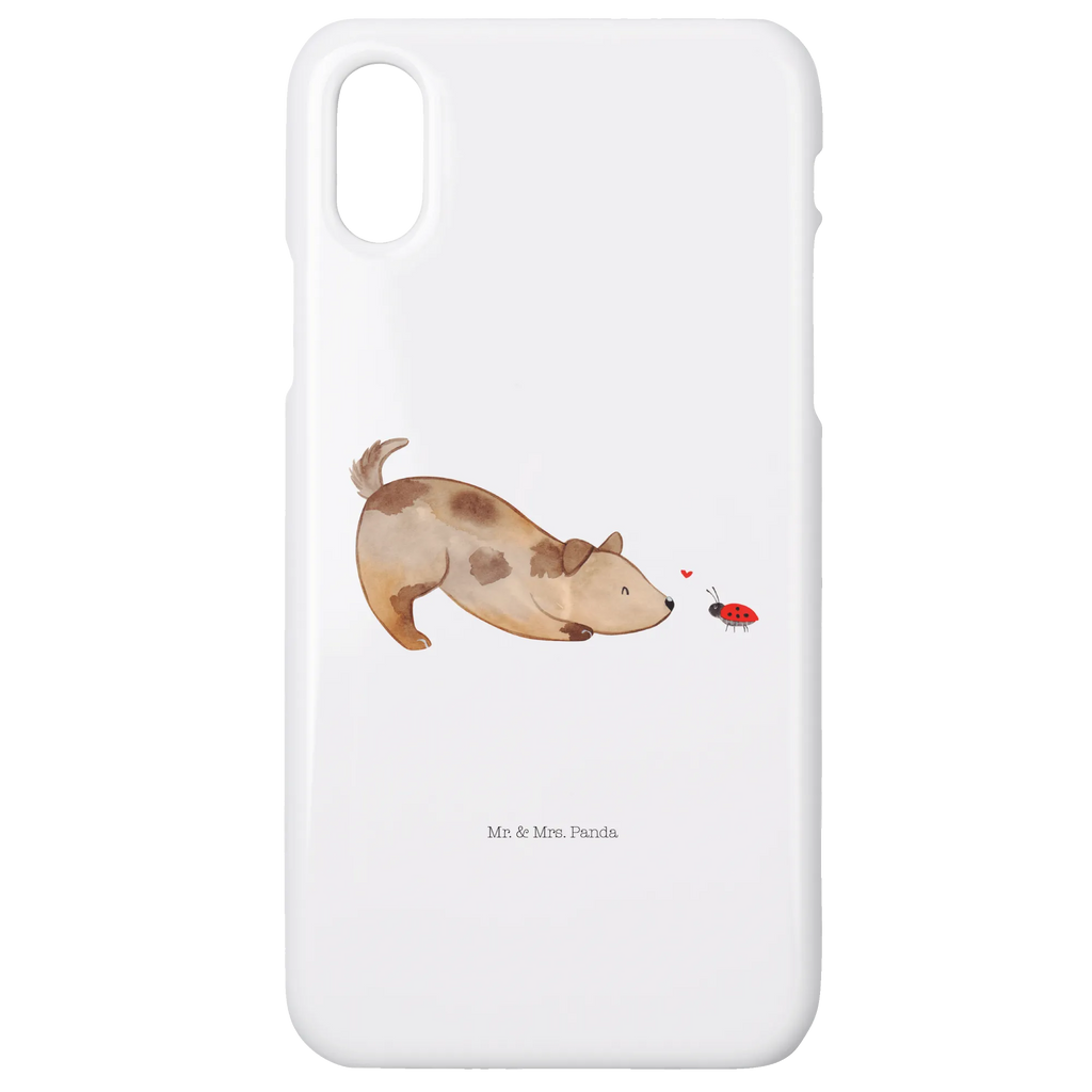 Handyhülle Hund Marienkäfer Cover, Handycover, Hülle, Iphone X, Handy Case, Handy, Handyhülle, Iphone 10, Hund, Tierliebhaber, Haustier, Hundemotiv, Hundebesitzer, Hunderasse, Sprüche, Hunde, Mischling, Mischlinghund, Marienkäfer, Hundespruch