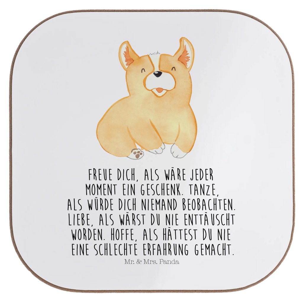 Square coaster Corgi party, presents, Coasters, breakfast, gift, gifts, glass coasters, dog, mutt, hound, woof, dog mama, dog breed, love dogs, love for dogs, dog decorative items, bag with dog print, funny gifts for dog owners, what do you give a dog lover, Christmas gifts for dogs, gifts for dogs, dog sayings, sayings, motivation, Corgi, joy of life, british, saying, dog's sayings, Welsh Corgi Pembroke