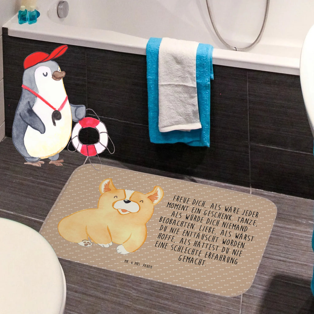 dywanik łazienkowy Corgi duschmatten, Badematte, bad läufer, Badvorleger, Badezimmerteppich, badezimmermatte, teppich für bad, Badteppich, badezimmermatten, rutschfeste matte, badezimmer läufer, Badläufer, badezimmerteppiche, Badezimmer Matte, fußmatte bad, Duschvorleger, wannenvorleger, badezimmervorleger, Teppich Fürs Bad, badmatten, Bad Fußmatte, duschmatte, Sprüche, Hund, Hundebesitzer, Hunderasse, Haustier, Tierliebhaber, Hundemotiv, Welsh Corgie Pembroke, Spruch, Hundespruch, Motivation, Corgie, Lebensfreude, Britisch