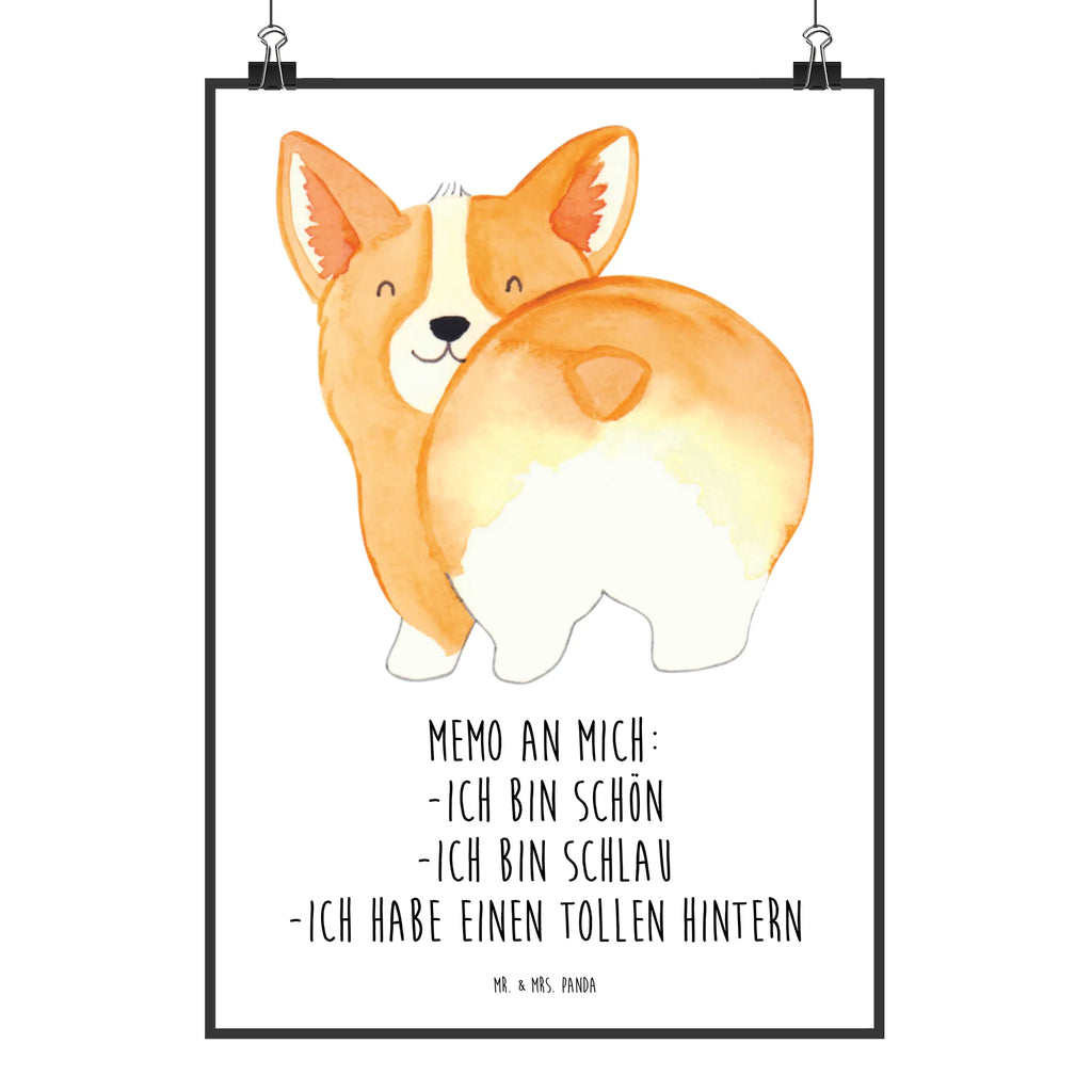 Poster Corgi Po Wanddeko Bild, wandkunst, Bild für Wand, wanddruck, Posterdruck, kunst für die wand, Designposter, Deko Bild, wanddeko, drucke, Kunstdruck, Poster, Wandbild, Bild, kunstposter, Wandschmuck, kunstdruck poster, Wandposter, Plakat, grafikposter, Wanddekoration, Mr. & Mrs. Panda Poster, Hundebesitzer, Tierliebhaber, Hund, Hunderasse, Hundemotiv, Haustier, Sprüche, Spruch, Motivation, Corgie, Selbstliebe, Hundeliebe