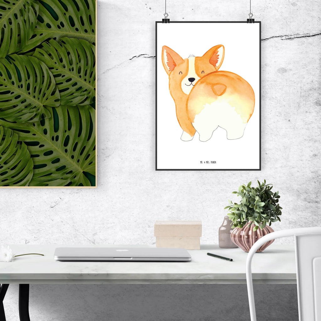 Poster Corgi Po Wanddeko Bild, wandkunst, Bild für Wand, wanddruck, Posterdruck, kunst für die wand, Designposter, Deko Bild, wanddeko, drucke, Kunstdruck, Poster, Wandbild, Bild, kunstposter, Wandschmuck, kunstdruck poster, Wandposter, Plakat, grafikposter, Wanddekoration, Mr. & Mrs. Panda Poster, Hundebesitzer, Tierliebhaber, Hund, Hunderasse, Hundemotiv, Haustier, Sprüche, Spruch, Motivation, Corgie, Selbstliebe, Hundeliebe