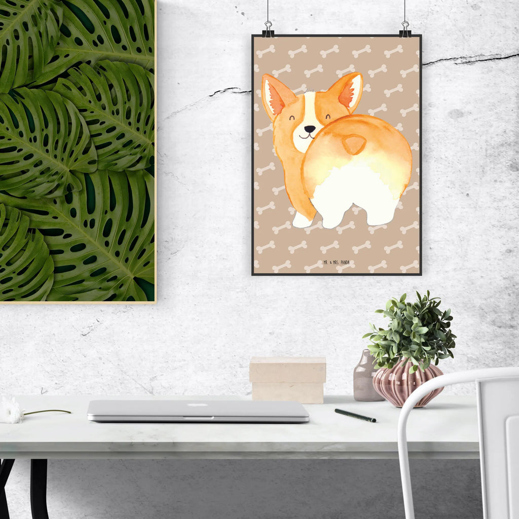 Poster Corgi Po Wanddeko Bild, wandkunst, Bild für Wand, wanddruck, Posterdruck, kunst für die wand, Designposter, Deko Bild, wanddeko, drucke, Kunstdruck, Poster, Wandbild, Bild, kunstposter, Wandschmuck, kunstdruck poster, Wandposter, Plakat, grafikposter, Wanddekoration, Mr. & Mrs. Panda Poster, Hundebesitzer, Tierliebhaber, Hund, Hunderasse, Hundemotiv, Haustier, Sprüche, Spruch, Motivation, Corgie, Selbstliebe, Hundeliebe