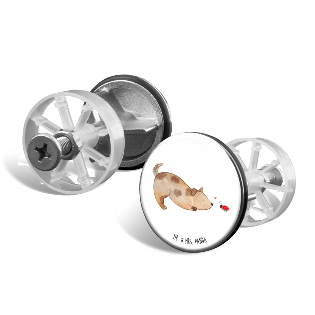 Korek do umywalki pies biedronka Ablaufgarnitur, Stöpsel, Waschbecken, Waschbecken Stopfen, Abflussstöpsel, Hund, Hundemotiv, Haustier, Hunderasse, Tierliebhaber, Hundebesitzer, Sprüche, Mischling, Hundespruch, Hunde, Marienkäfer, Mischlinghund