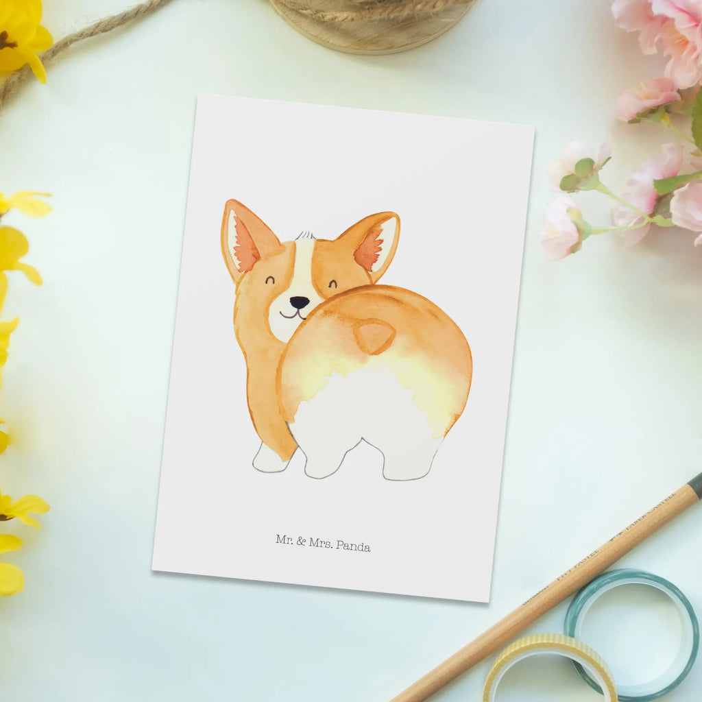 Postcard corgi buttocks Postkarte, Motivkarte, Kunstkarten, Ansichtskarte, Ansichtskarten, Fotokarte, Grußkarte, spruchkarte, Designkarte, einzelkarte, bildkarte, kunstkarte, Postkarten, Hund, Sprüche, Hundebesitzer, Tierliebhaber, Hundemotiv, Haustier, Hunderasse, Corgie, Selbstliebe, Motivation, Spruch, Hundeliebe