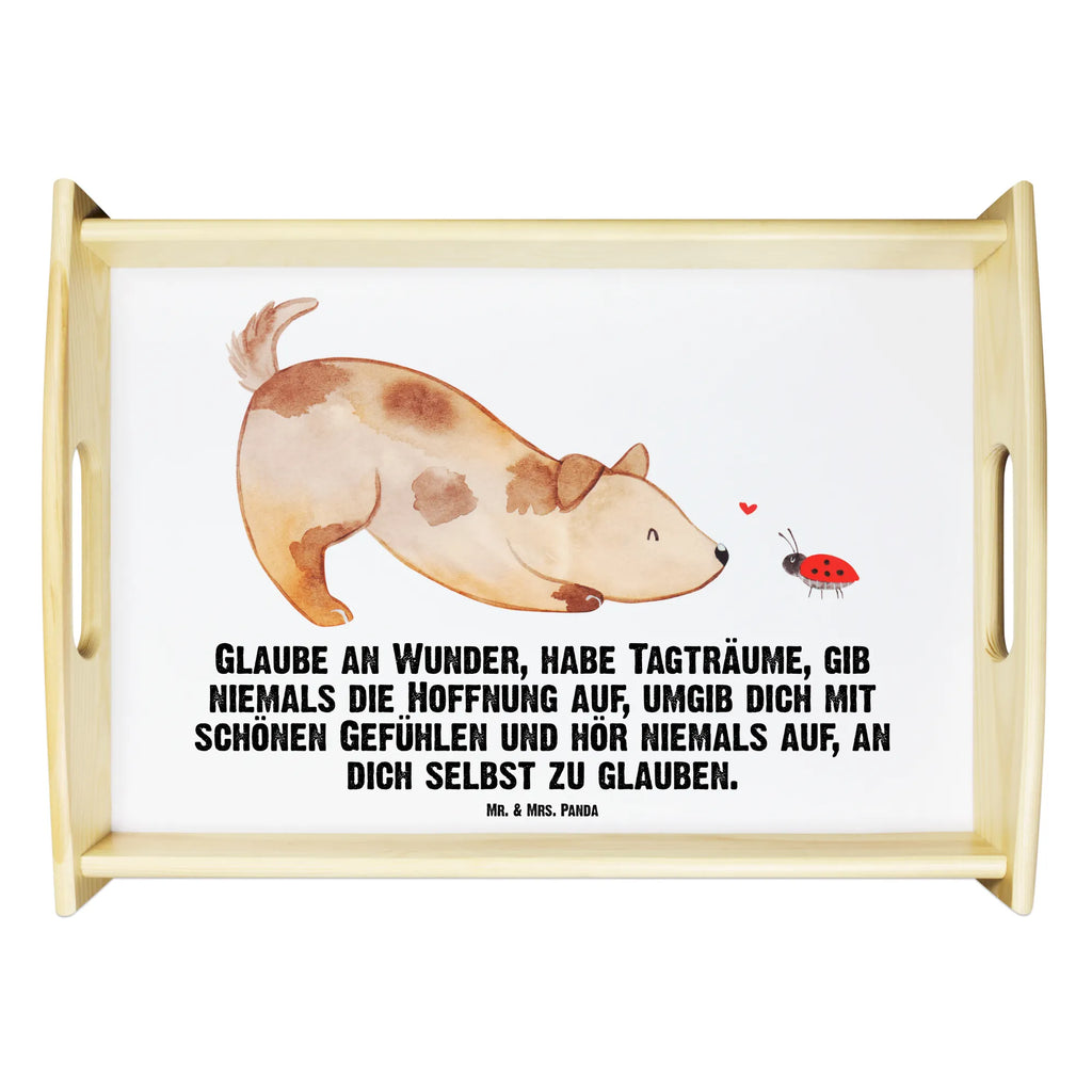 Serving tray Dog ladybug wooden tray, breakfast tray, tray, kitchen tray, serving tray, dog, mutt, hound, woof, dog mama, dog breed, love dogs, love for dogs, dog decorative items, bag with dog print, funny gifts for dog owners, what do you give a dog lover, Christmas gifts for dogs, gifts for dogs, dog sayings, Ladybird, Mongrel, Sayings, Mongrel dog, Dog slogan, Dogs, Dog