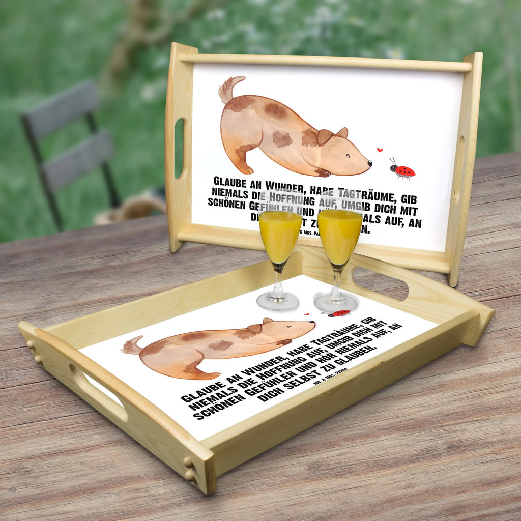Serving tray Dog ladybug wooden tray, breakfast tray, tray, kitchen tray, serving tray, dog, mutt, hound, woof, dog mama, dog breed, love dogs, love for dogs, dog decorative items, bag with dog print, funny gifts for dog owners, what do you give a dog lover, Christmas gifts for dogs, gifts for dogs, dog sayings, Ladybird, Mongrel, Sayings, Mongrel dog, Dog slogan, Dogs, Dog