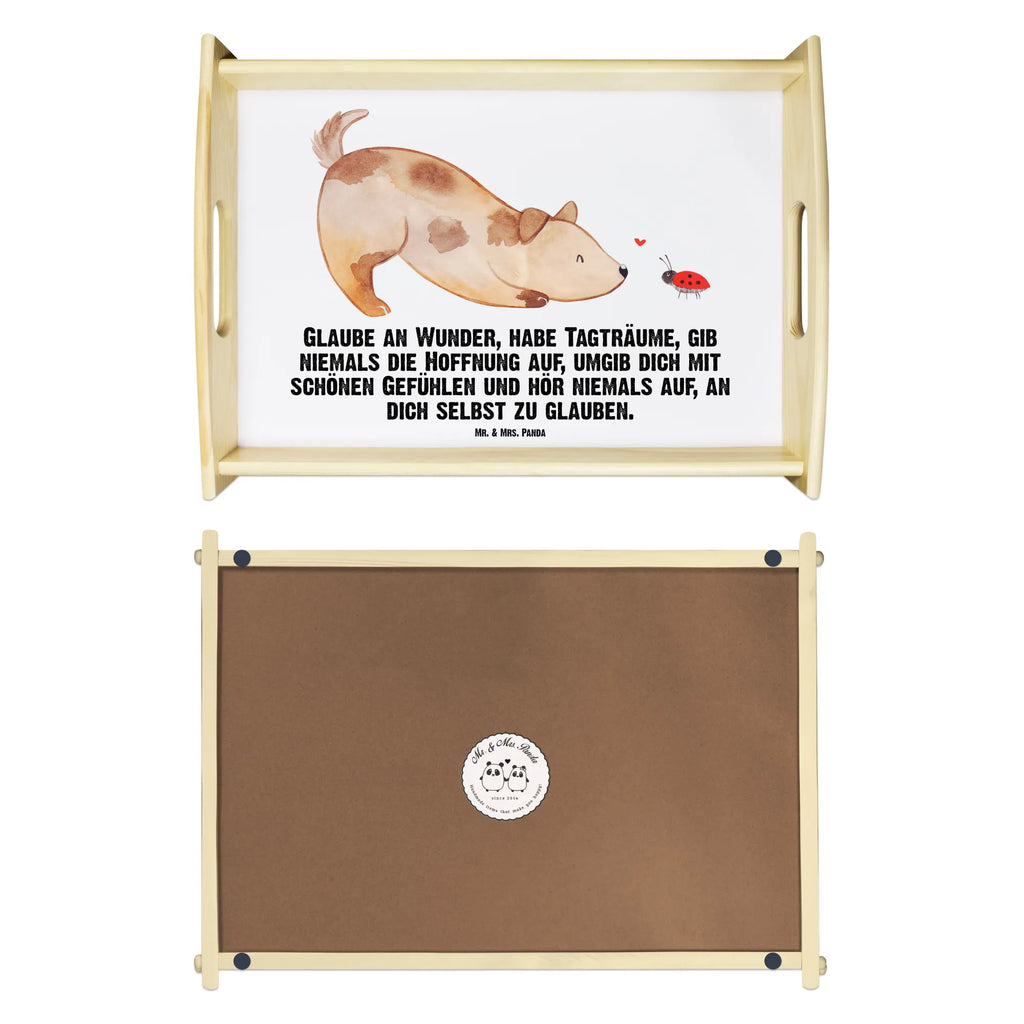 Serving tray Dog ladybug wooden tray, breakfast tray, tray, kitchen tray, serving tray, dog, mutt, hound, woof, dog mama, dog breed, love dogs, love for dogs, dog decorative items, bag with dog print, funny gifts for dog owners, what do you give a dog lover, Christmas gifts for dogs, gifts for dogs, dog sayings, Ladybird, Mongrel, Sayings, Mongrel dog, Dog slogan, Dogs, Dog