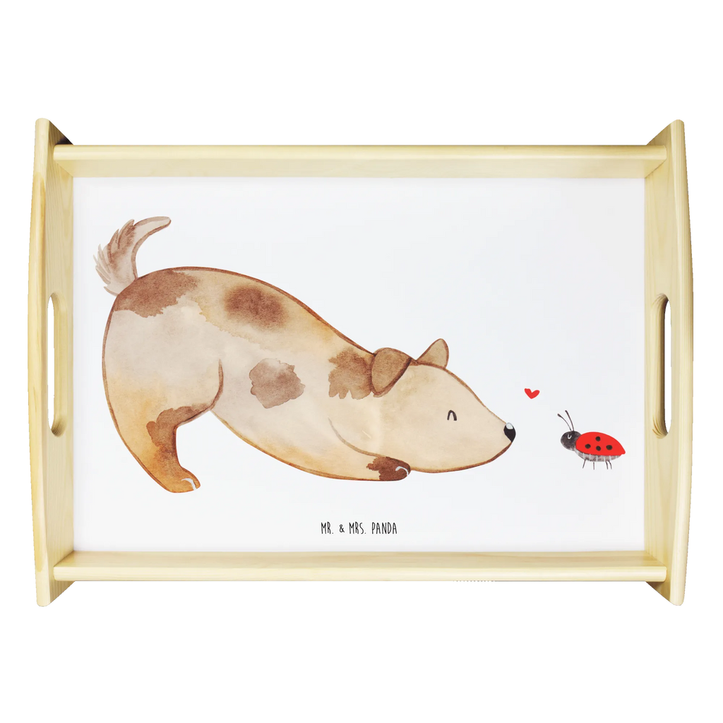 Serving tray Dog ladybug wooden tray, breakfast tray, tray, kitchen tray, serving tray, dog, mutt, hound, woof, dog mama, dog breed, love dogs, love for dogs, dog decorative items, bag with dog print, funny gifts for dog owners, what do you give a dog lover, Christmas gifts for dogs, gifts for dogs, dog sayings, Ladybird, Mongrel, Sayings, Mongrel dog, Dog slogan, Dogs, Dog